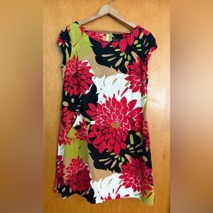 K Studio Collection Floral Print Women's Dress size 14